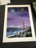 Charles Adams 1989 San Francisco 28.5”x21”0