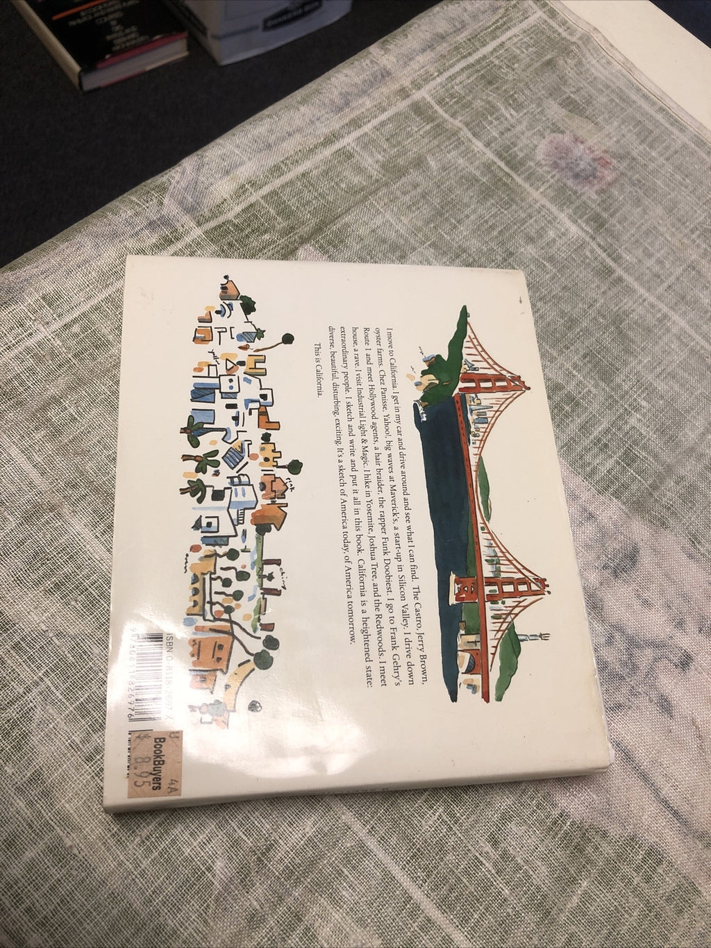 California : A Sketchbook Hardcover Elisha Cooper2
