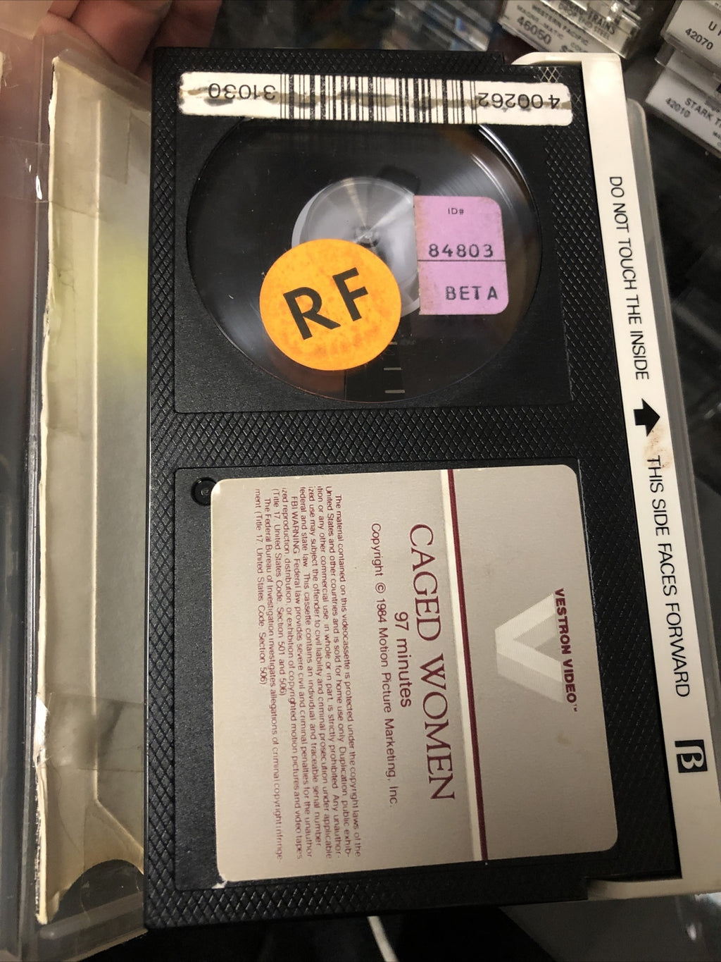 CAGED WOMEN BETA TAPE BETAMAX NOT VHS RARE WOMEN IN PRISON1