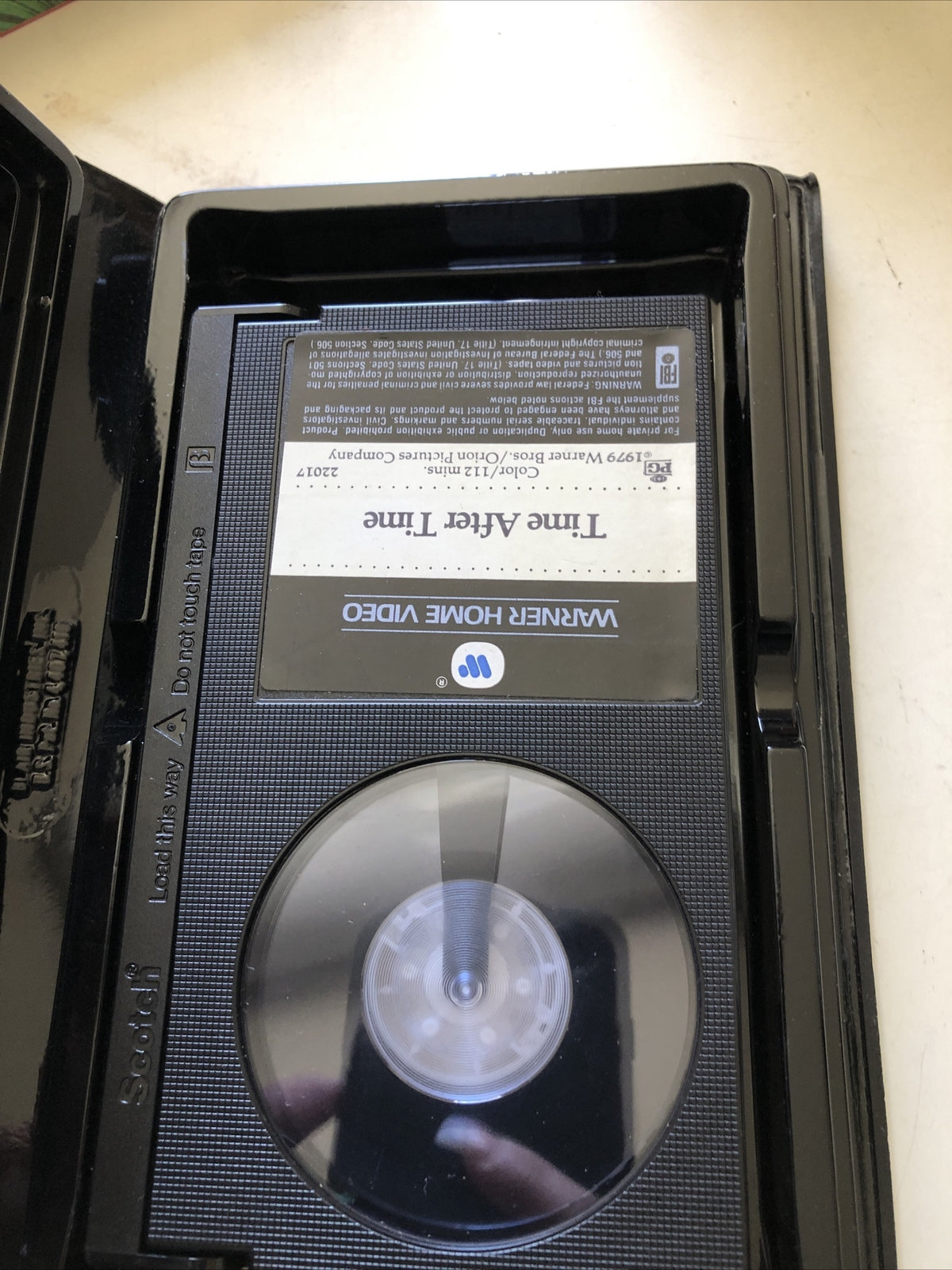 Time After Time (1979) Beta Tape Not VHS Movie Adventure Sci-Fi Malcolm McDowell2