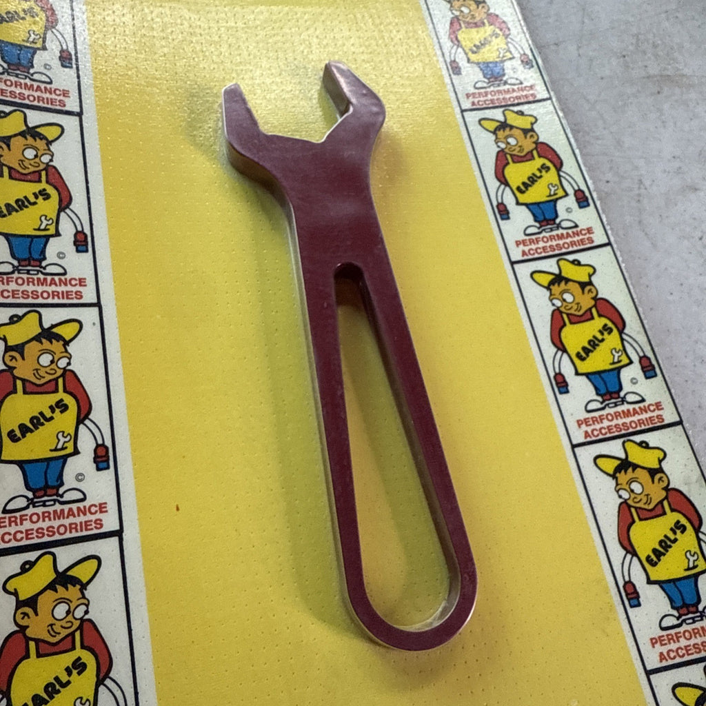 Earl’s 230412 AN Fitting Wrench – Red Aluminum Line Wrench NOS Sealed2
