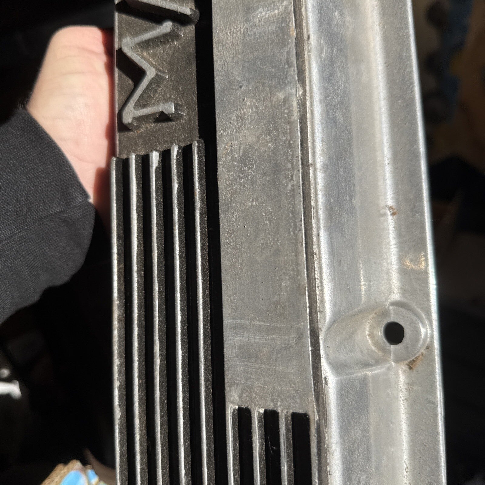 Vintage M/T Mickey Thompson Pontiac Valve Covers Holley Original SCTA Gasser2