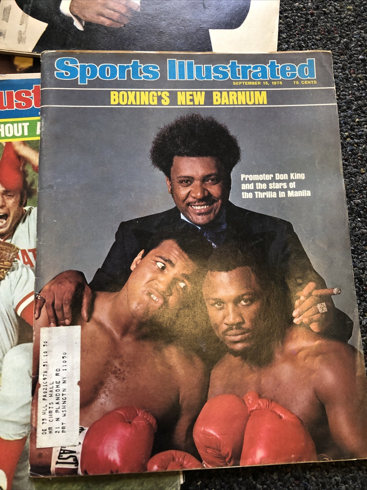 Vintage Lot Of 13 Sports Illustrated Magazines 1970’s Baseball Boxing1