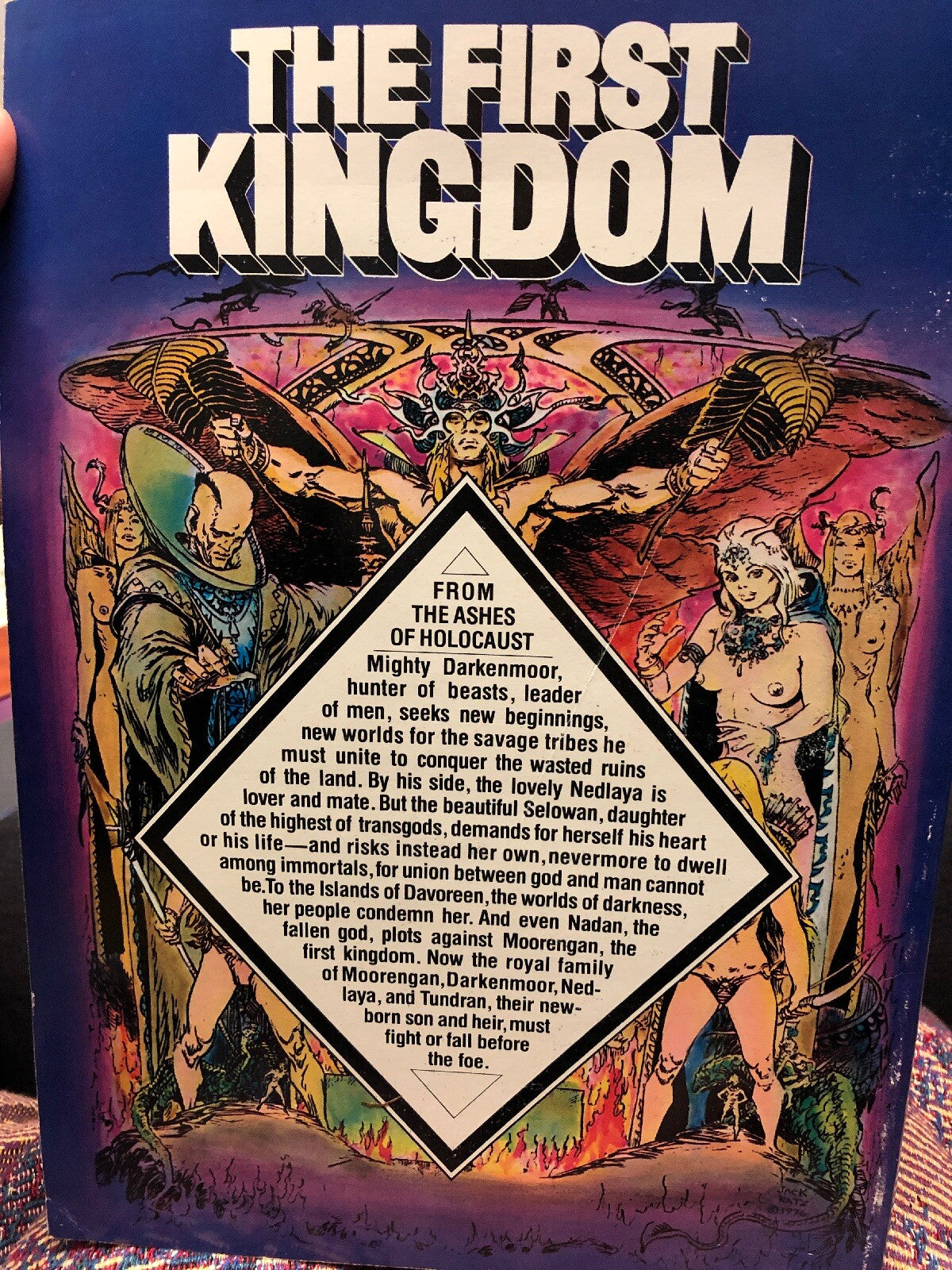 THE FIRST KINGDOM Fantasy Magazines JACK KATZ STORY and ART Comics 19761