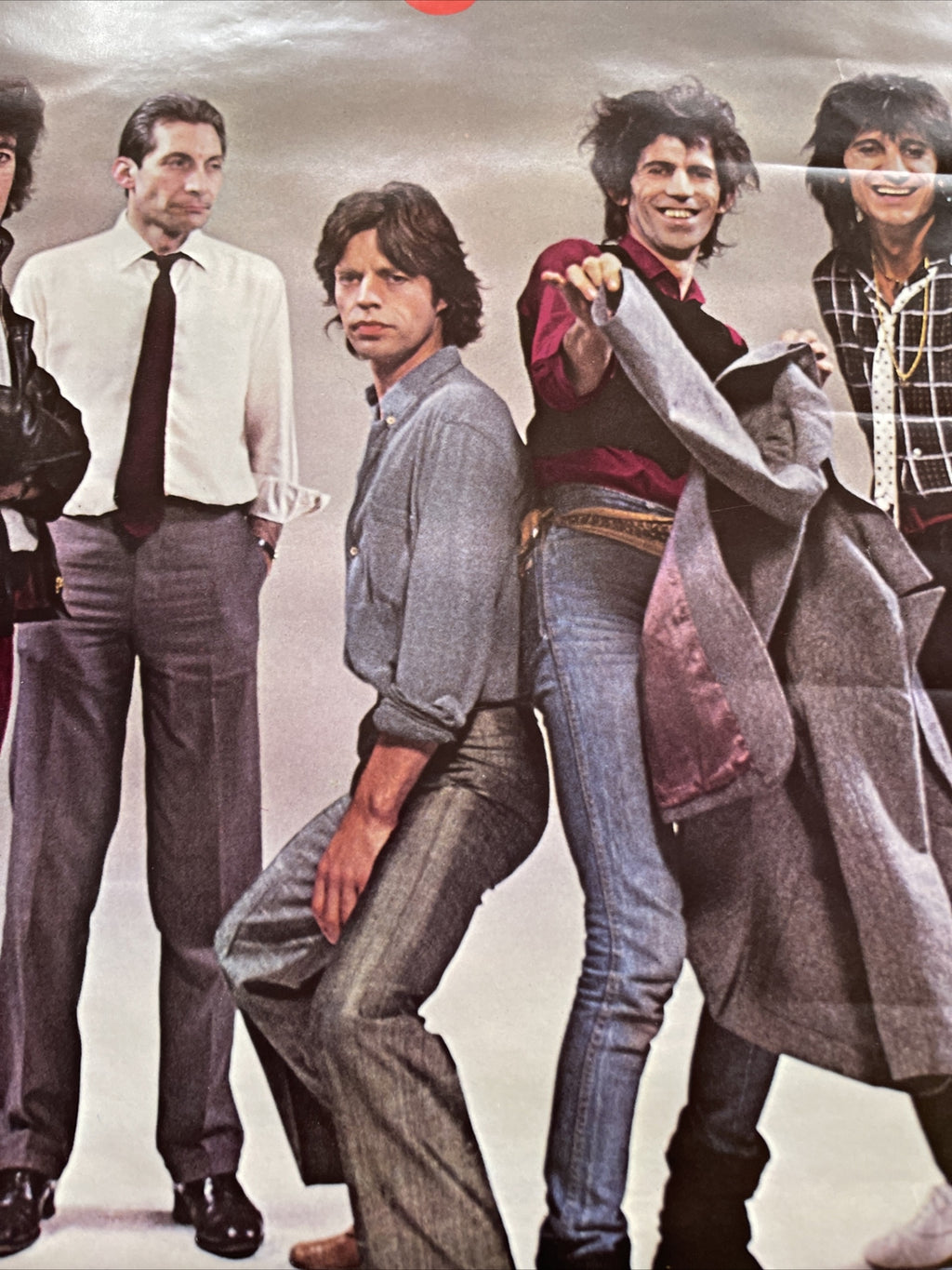 #144 1970s Rolling Stones  Record Store  Promo Poster1