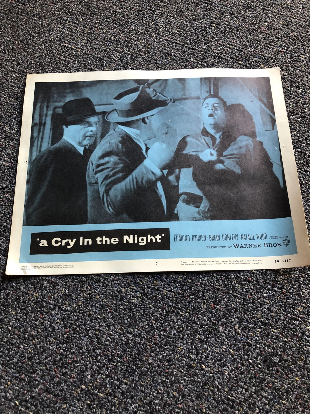 A CRY IN THE NIGHT Lobby Card #50