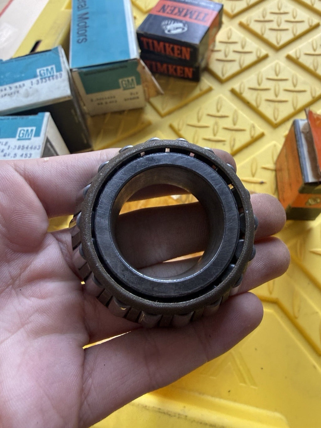 NEW Timken M86649 Tapered Roller Bearing Cone USA Made3