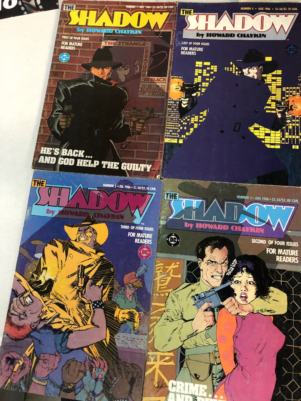 The Shadow: Lot Of 4 by Chaykin, Howard in Used - DC COMICS 19868