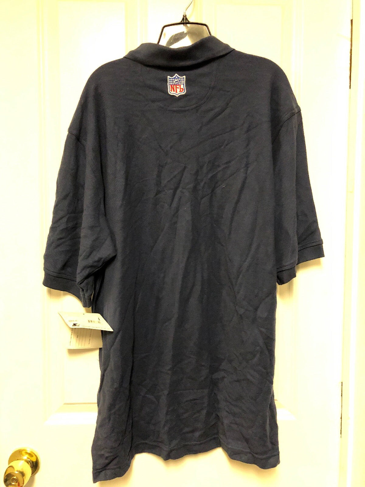 NWT NFL Starter Authentic Denver Broncos Golf Polo Shirt Men L1
