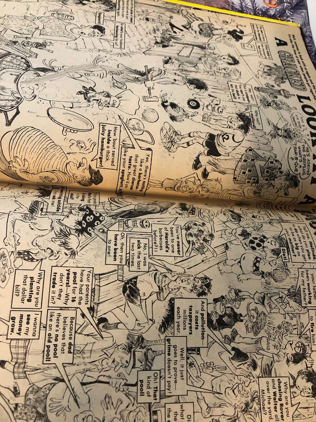 CRACKED MAGAZINE NO. 155! BAGGED AND BOARDED! Comics November Something Funny3