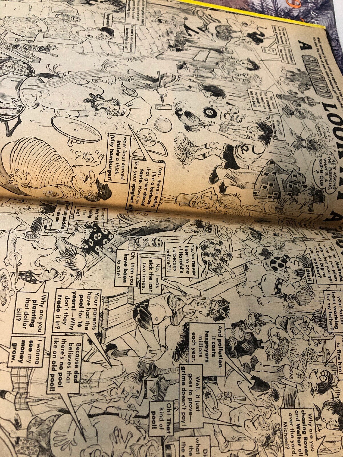 CRACKED MAGAZINE NO. 155! BAGGED AND BOARDED! Comics November Something Funny3