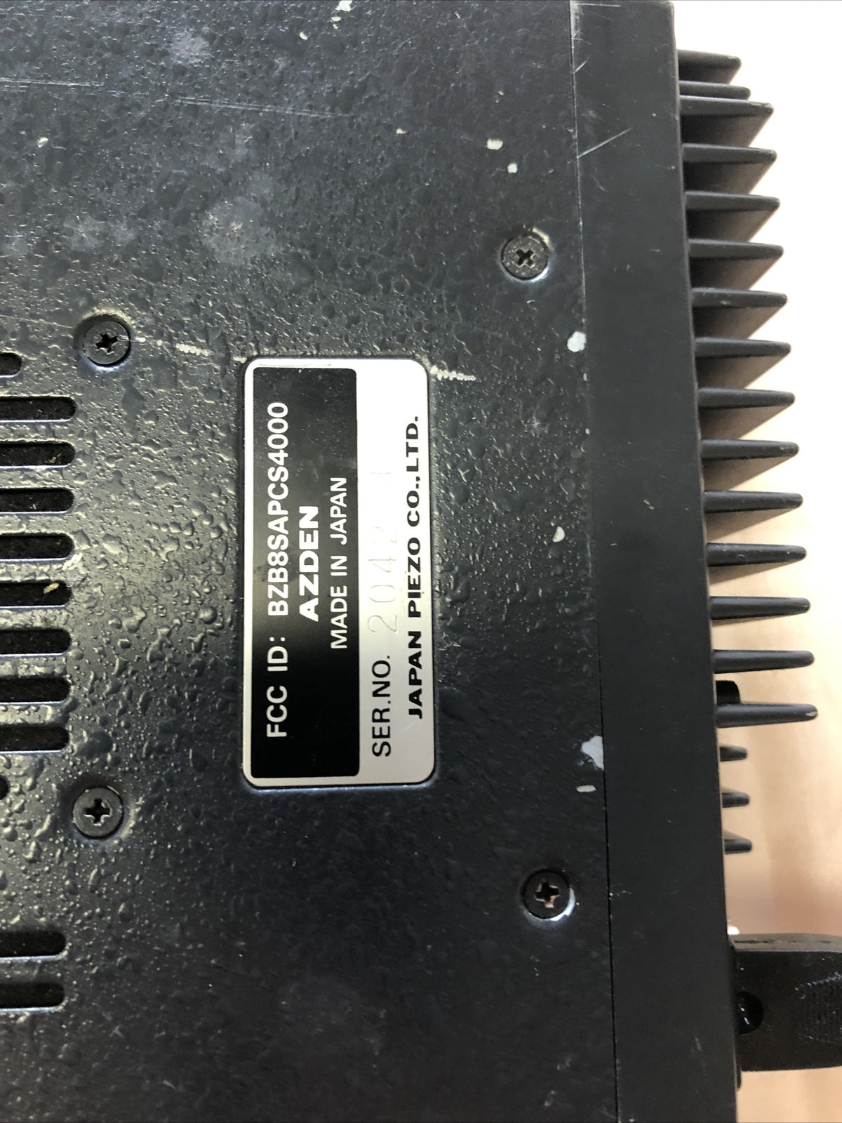 Azden PCS-4000 FM Transceiver Untested - For Parts7