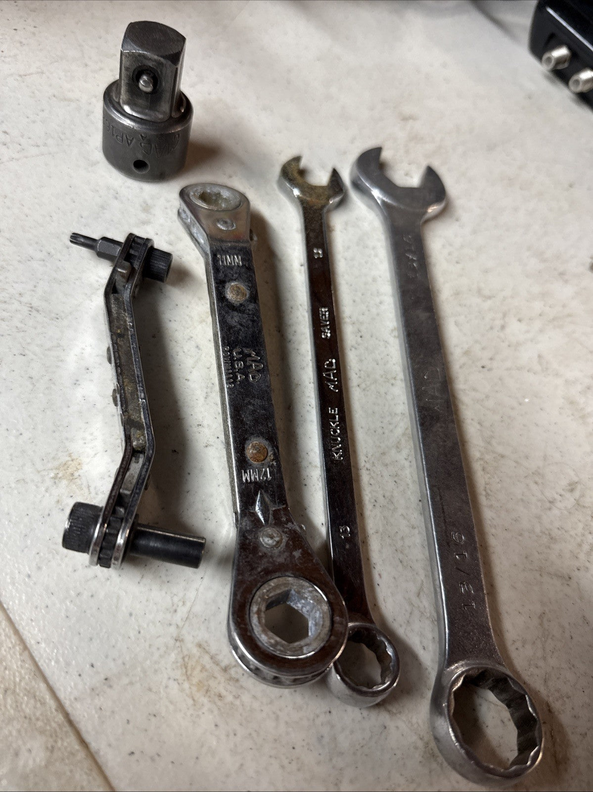 Mac Tools USA  T20 1” Socket 11mm Cw26 Rawm1112 AP1624 Wrench Lot of 50