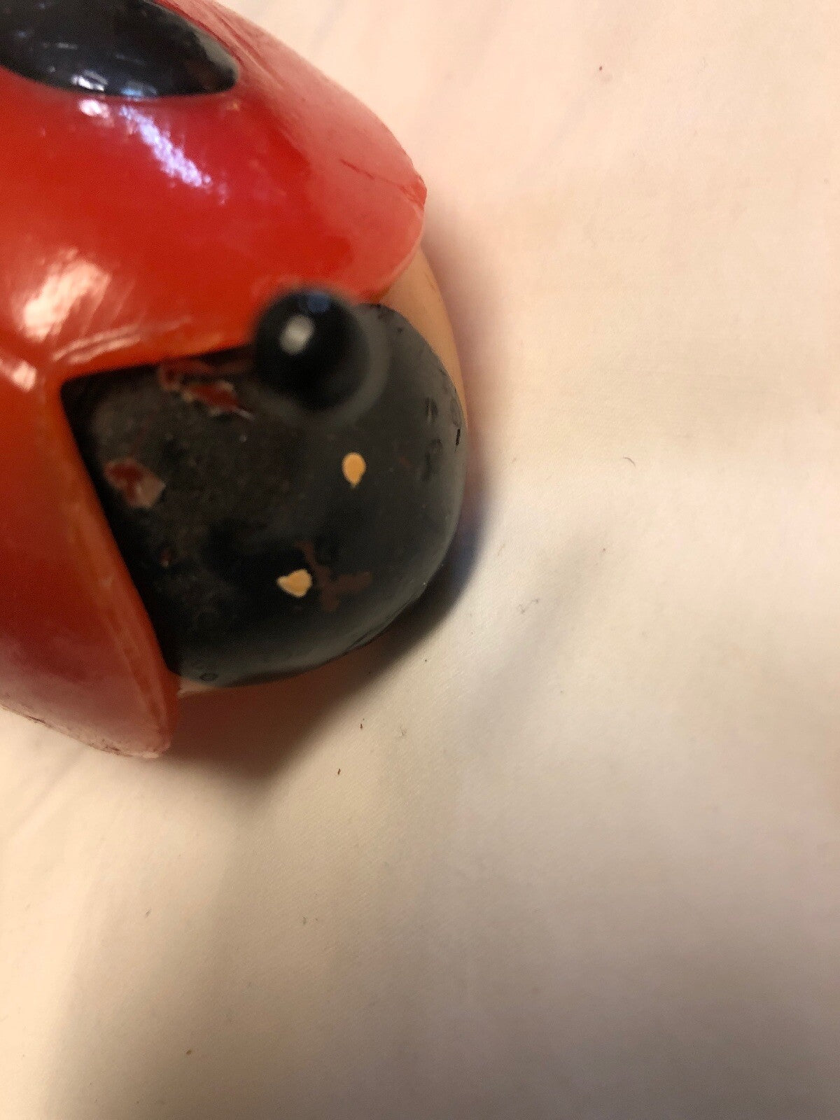 Vintage Hallmark - Older Lady Bug Candle! Never Burned - Missing One Antler1