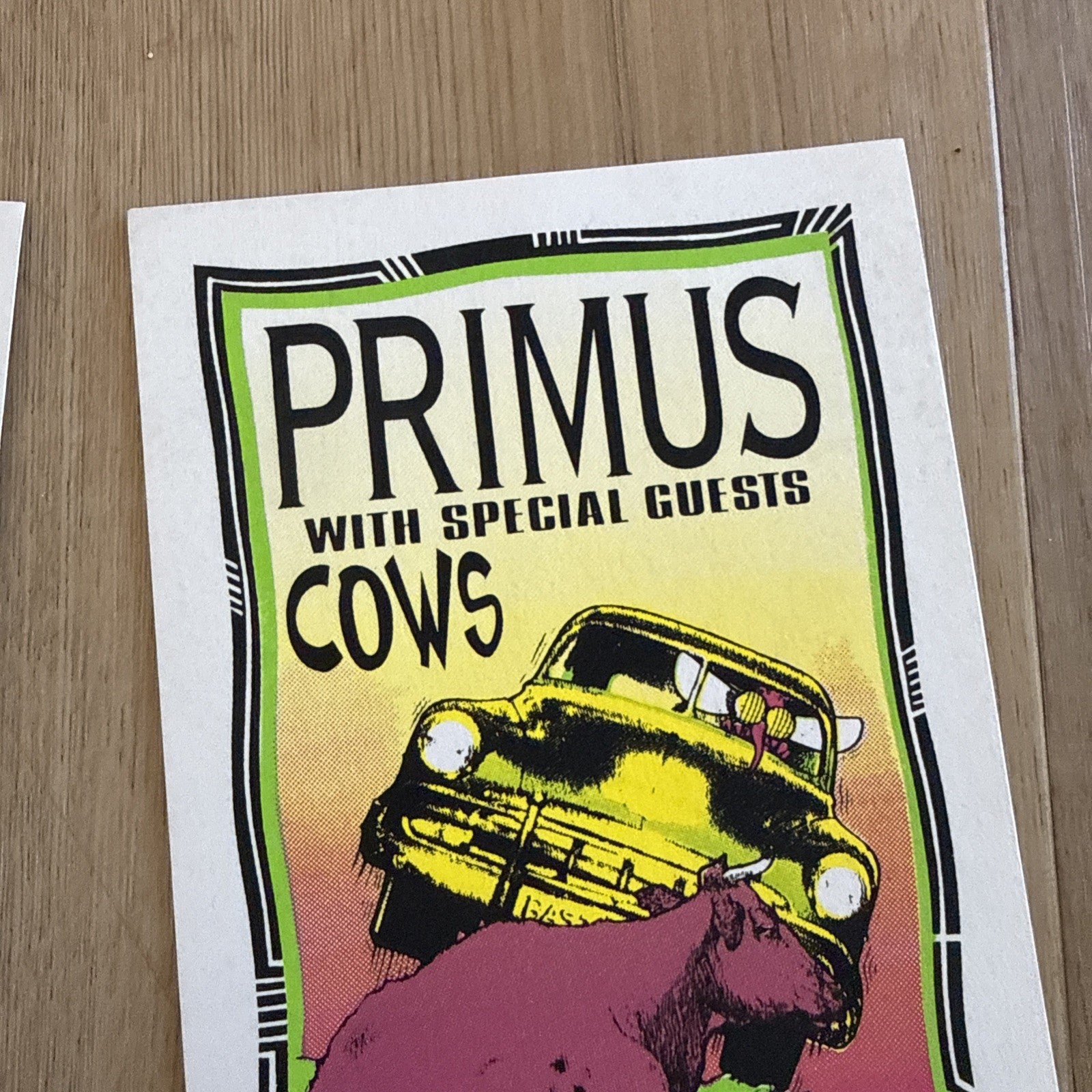 Primus Silkscreen Concert Handbill Roseland 4/16 Mark Arminski ORIGINAL Lot Of 52