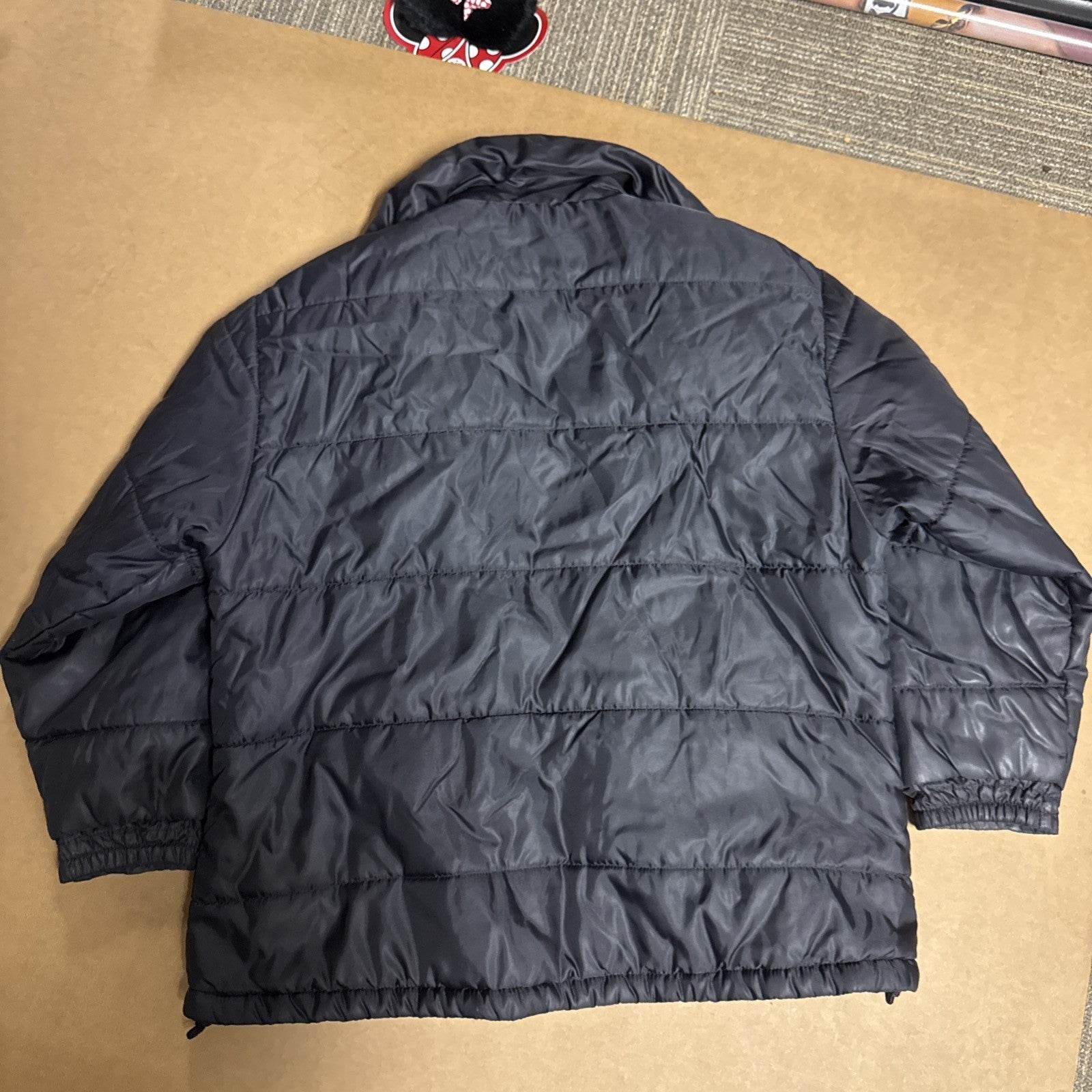 Vintage Iceberg Black Puffer Jacket3