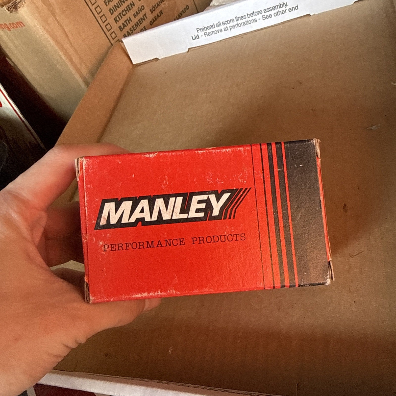 Manley Small Block Chevy Large Journal 30501.010" Undersize Rod Bearings1