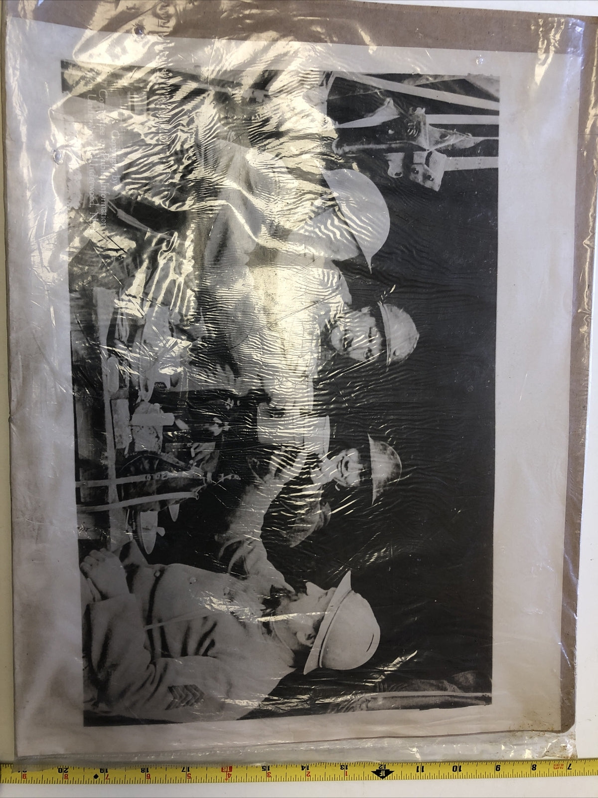 Rare Vintage Underwood and Underwood Photo "U. S. Marines In France " WW10