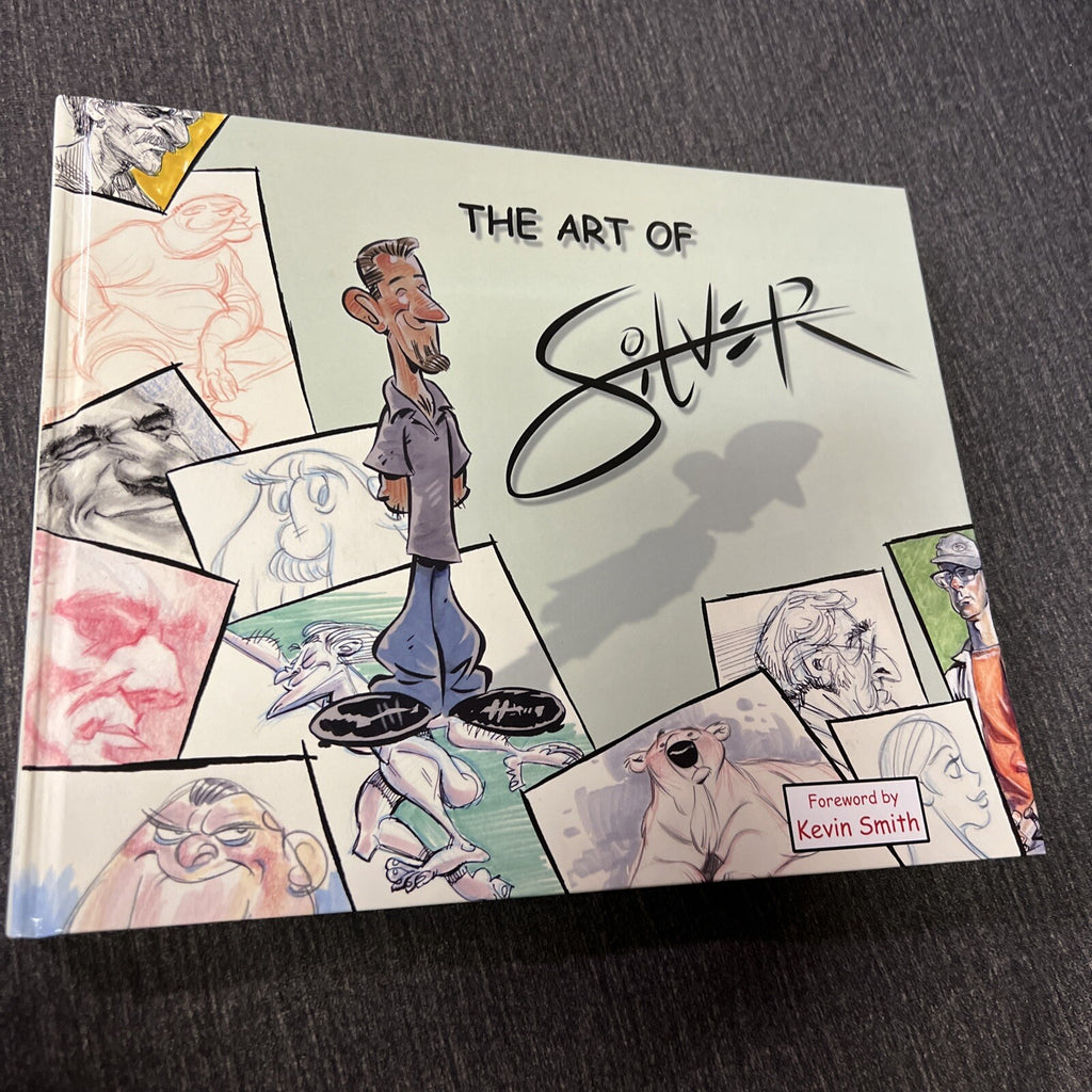 The Art of Silver Stephen Silver’s Personal Sketchbook Art Book SIGNED By Silver0