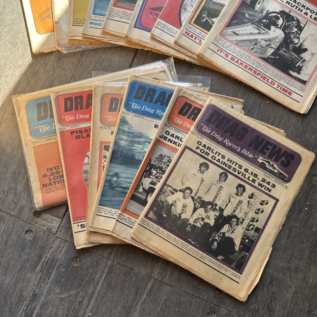 Vintage Drag News Magazine 1972 Volume 17 Drag Racing NHRA Don Garlits Lot1
