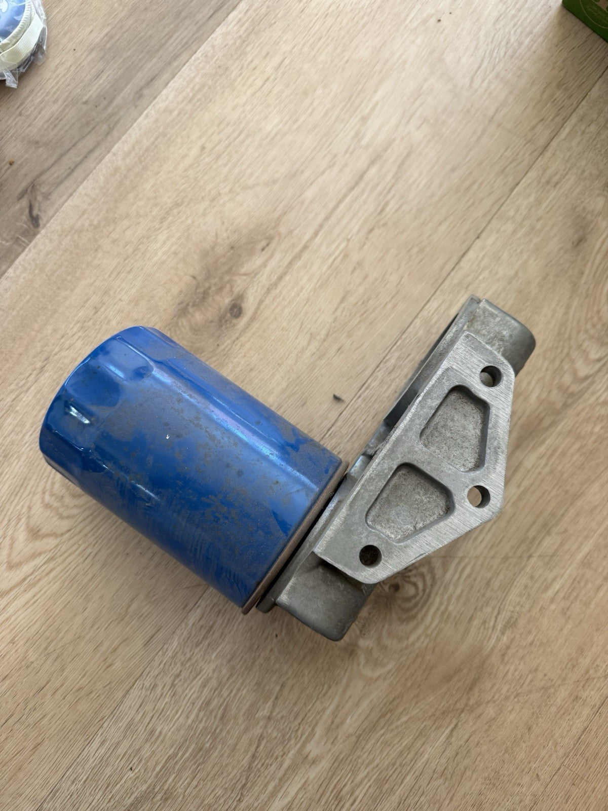 1980'S FORD MOTORSPORT SVO MUSTANG DUAL OIL FILTER ASSEMBLY With Oil Filter0