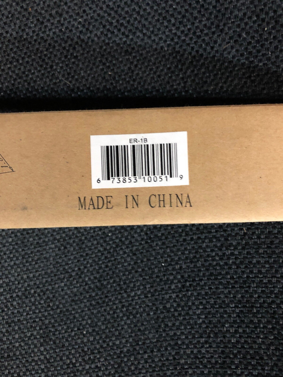 VIDEO MOUNT PRODUCTS Blank Panel,For 1 Rack Unit,Black, ER1B New3