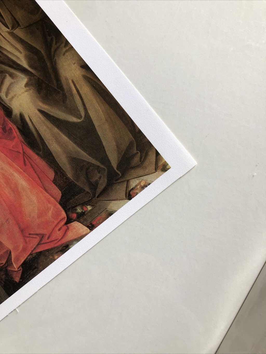 Filippo Lippi Art Print Madonna In Trono Col Bambino 17”x11”4