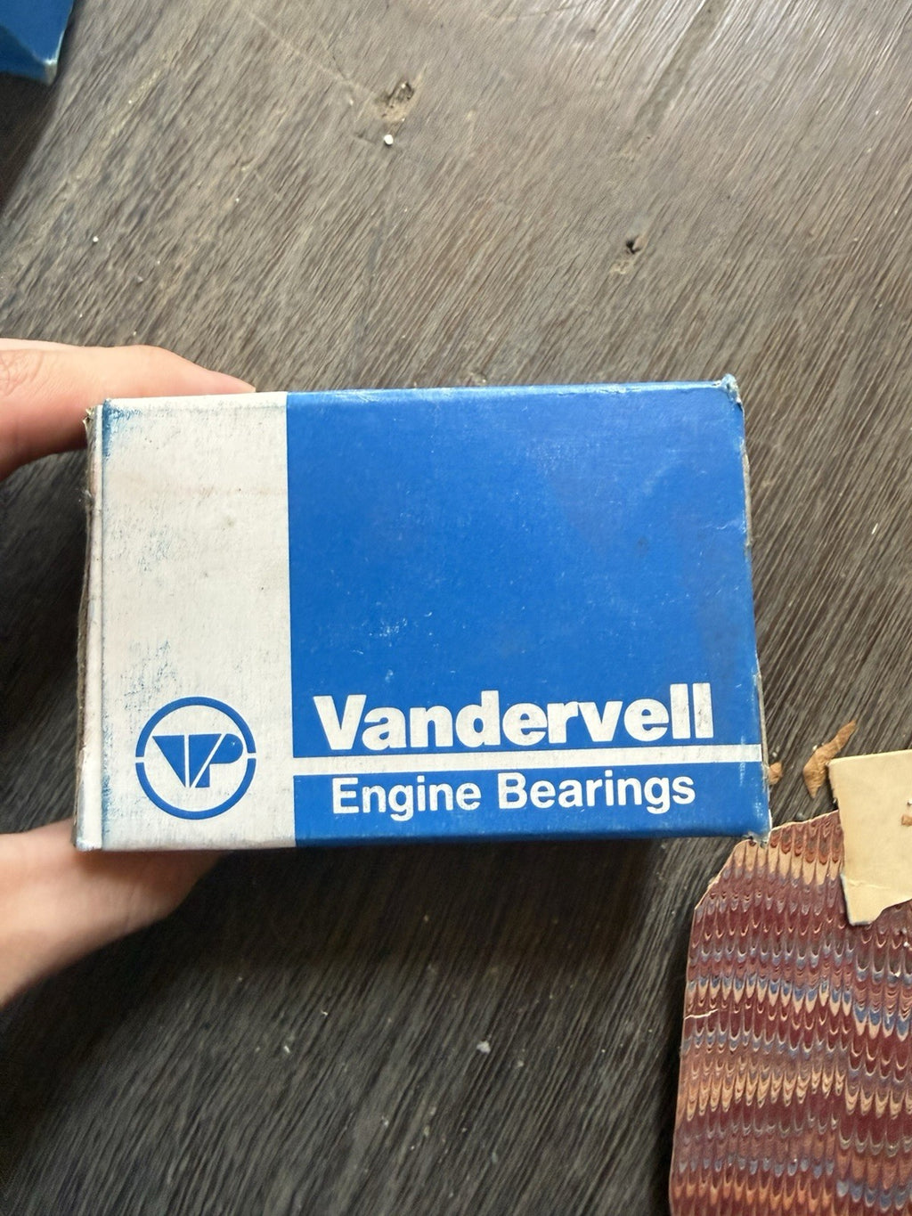 NOS Vintage Manley Big Block Chevy BBC Rod Bearings 30402 .020 Undersize1