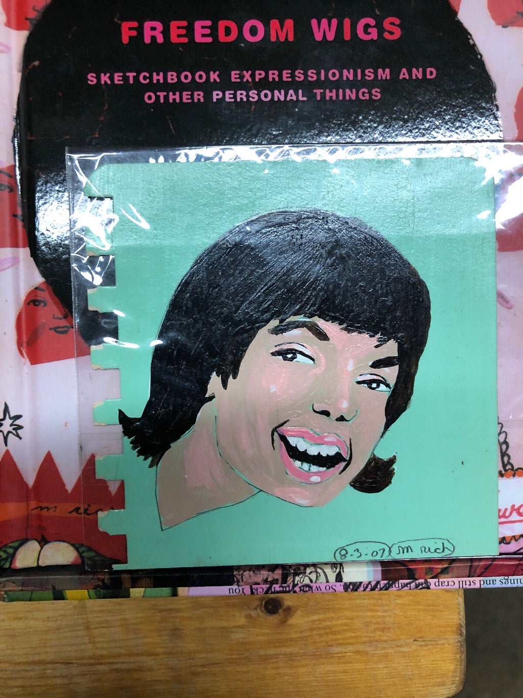 Freedom Wigs Sketchbook Expressonism And Orher Personal Things By Martha Rich5