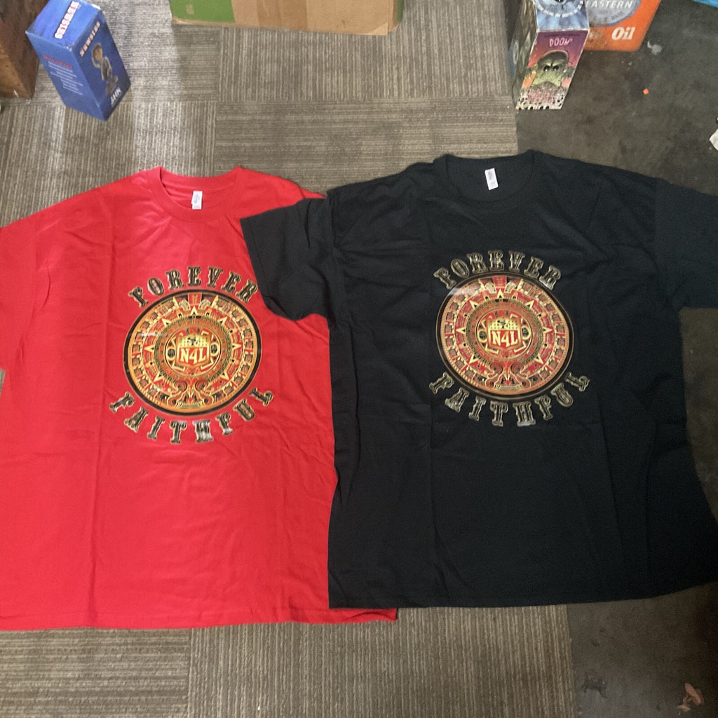 2 SF 49ers T-Shirt 3XL Forever Faithful San Francisco Tee Shirt XXXL Mens0