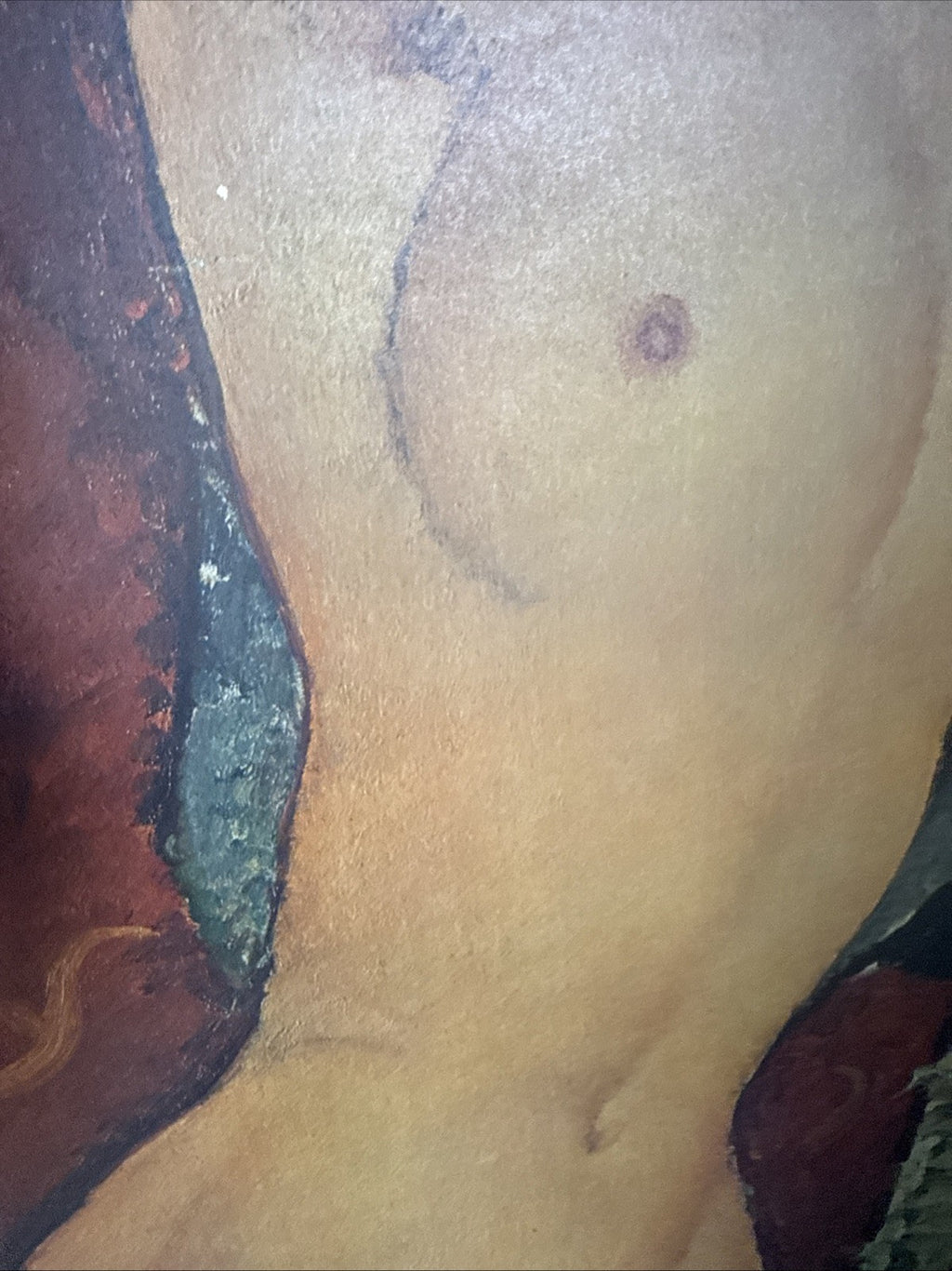 Amedeo Modigliani (Italian, 1884-1920) Old Print Or Litho Framed 22.5” X 33”6
