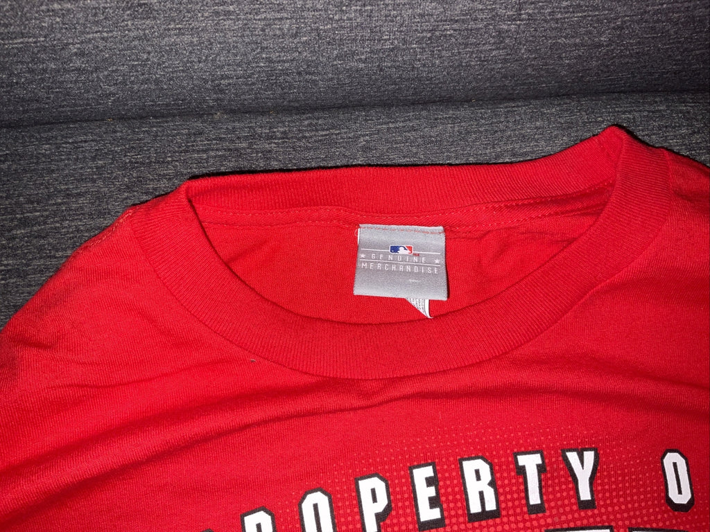 Texas Rangers MLB Classic Red Rangers Baseball Club XL Long Sleeve Shirt2