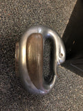 Vintage Heavy Metal Goose Jar With Lid 7”x3.5”0