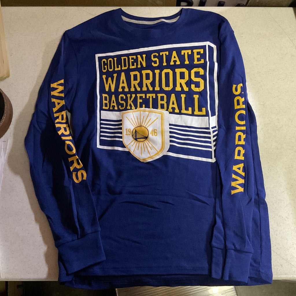Golden State Warriors NEW NBA Basketball Long Sleeve Thermal Shirt Mens L0