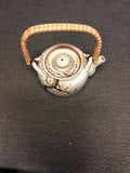 NEW W HOLDER  JAPANESE TEA POT BAMBOO FLORAL JAPAN0