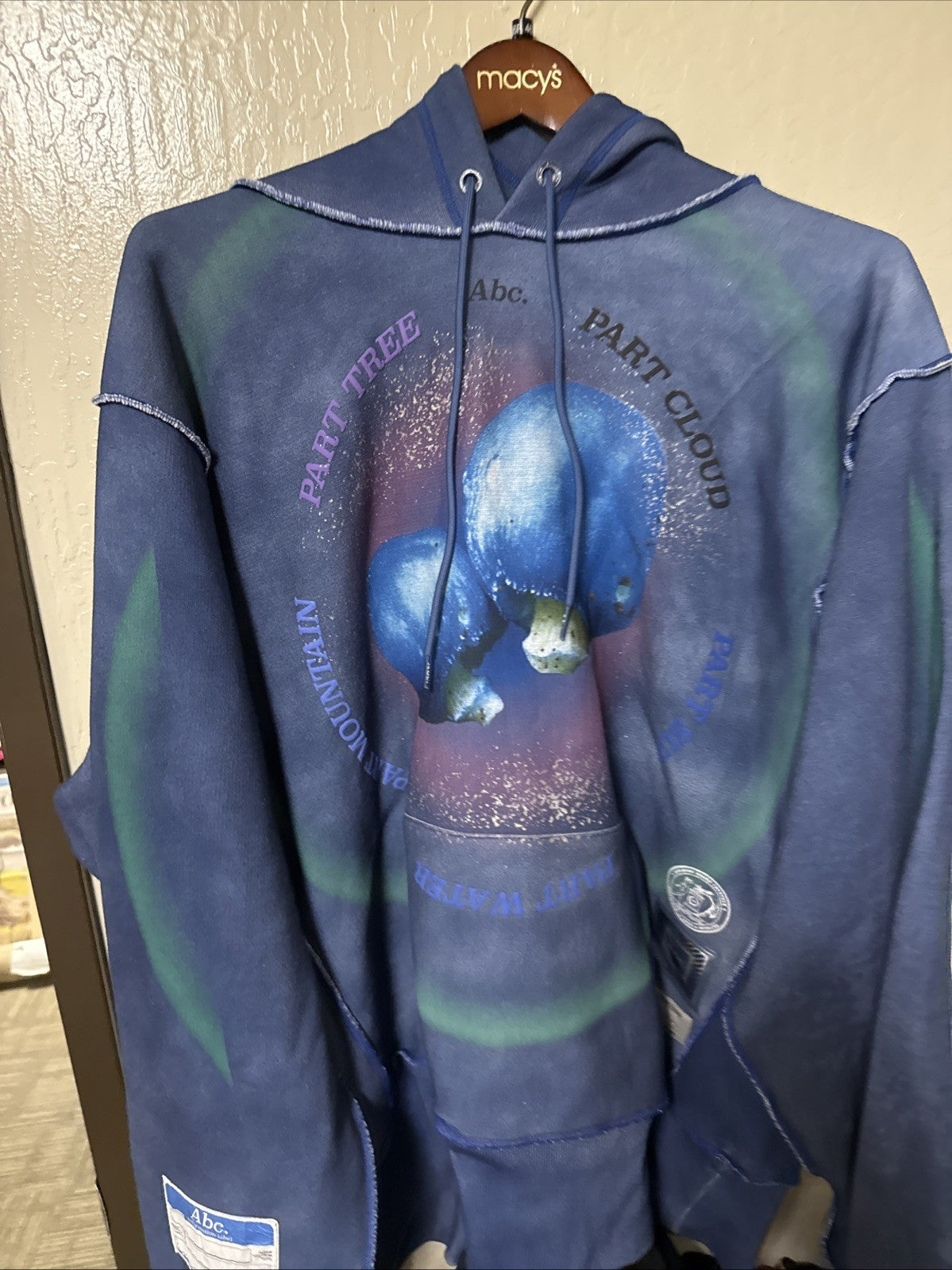 Size XXL  Advisory Board Crystals ABC Crystals Support Fungi Shrooms Hoodie NEW0