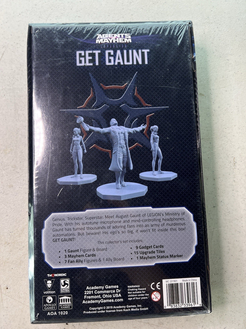 Academy Board Game Get Gaunt Expansion Box New2