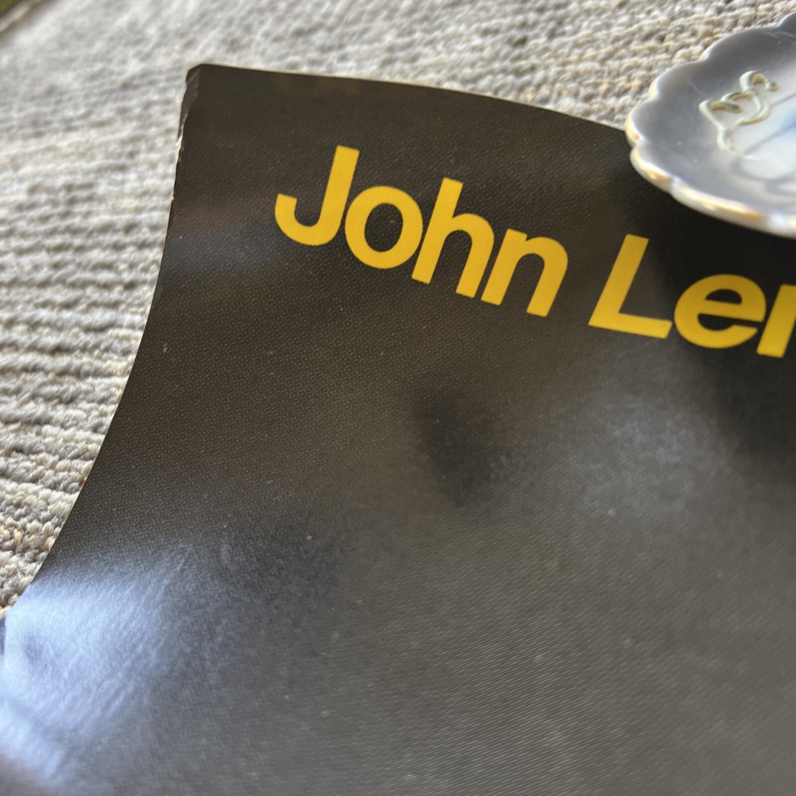 John Lennon and Yoko Ono Double Fantasy 1980 Geffen Records Promo Poster #252