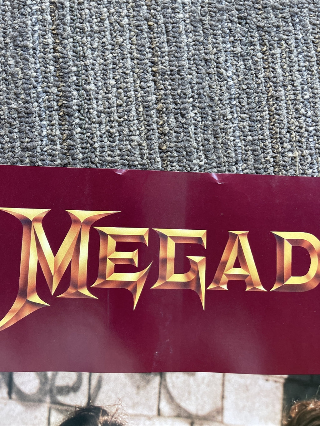 1991 MEGADETH, Rusted Pieces Record Store Promo POSTER 18” X 25” Double Sided5