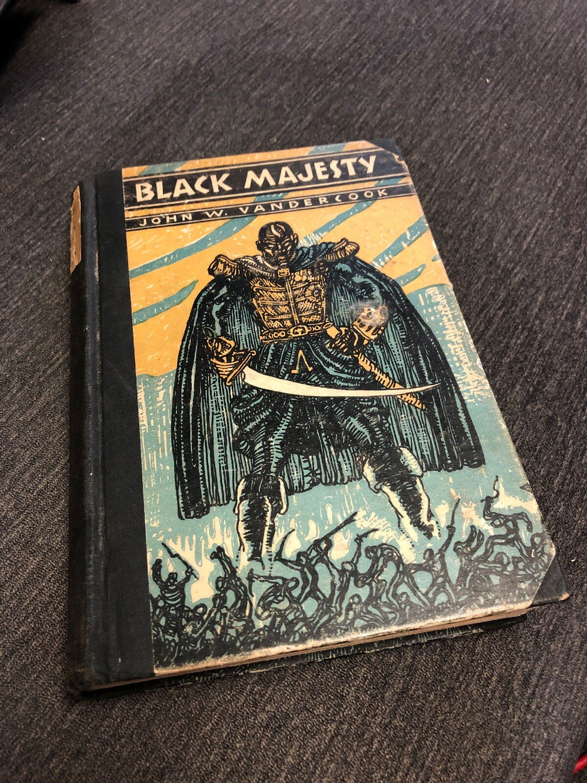 First Edition Vandercook, John W. BLACK MAJESTY With Illustration2