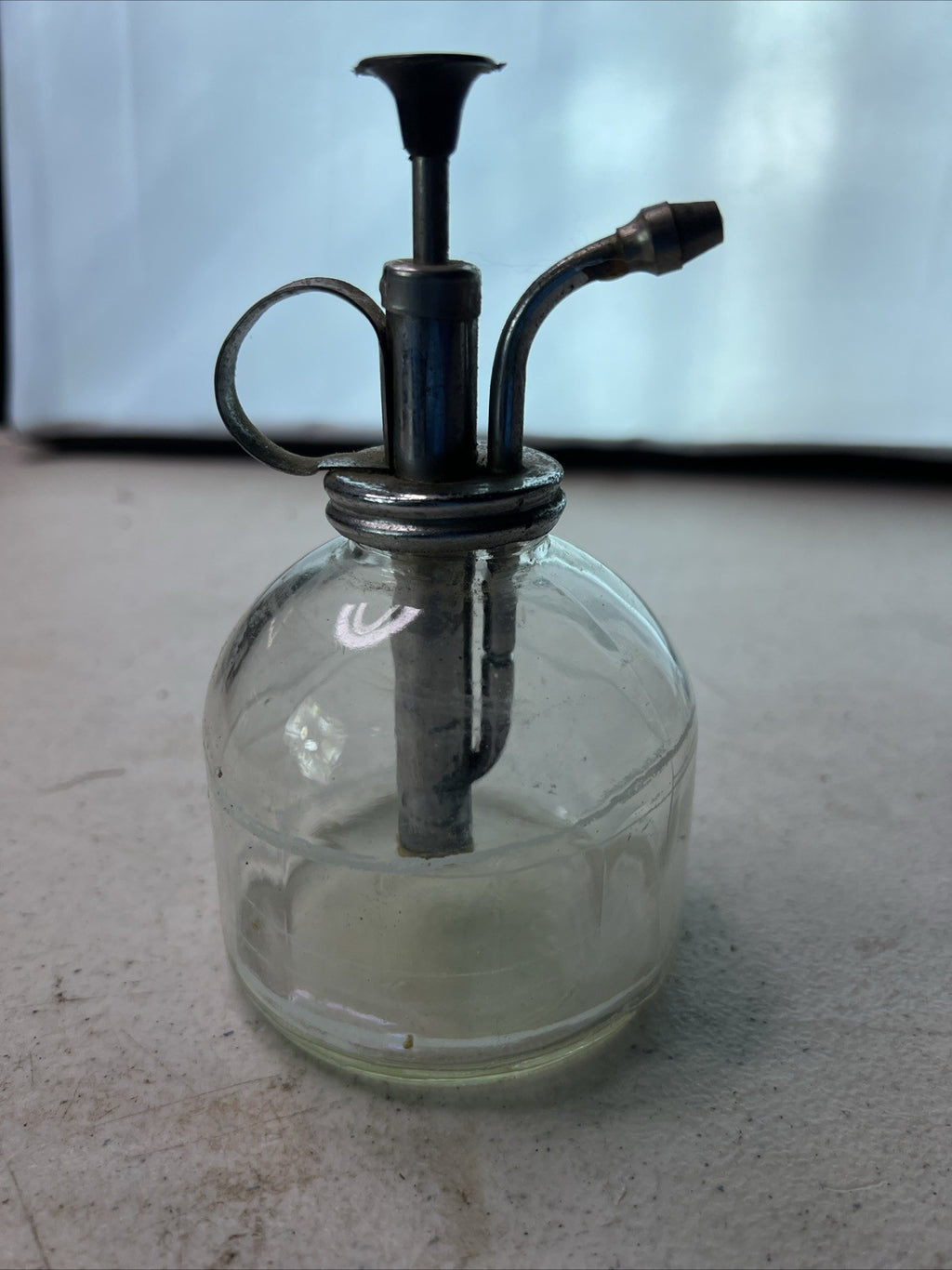 VINTAGE Glass Plant Sprayer made in Taiwan0