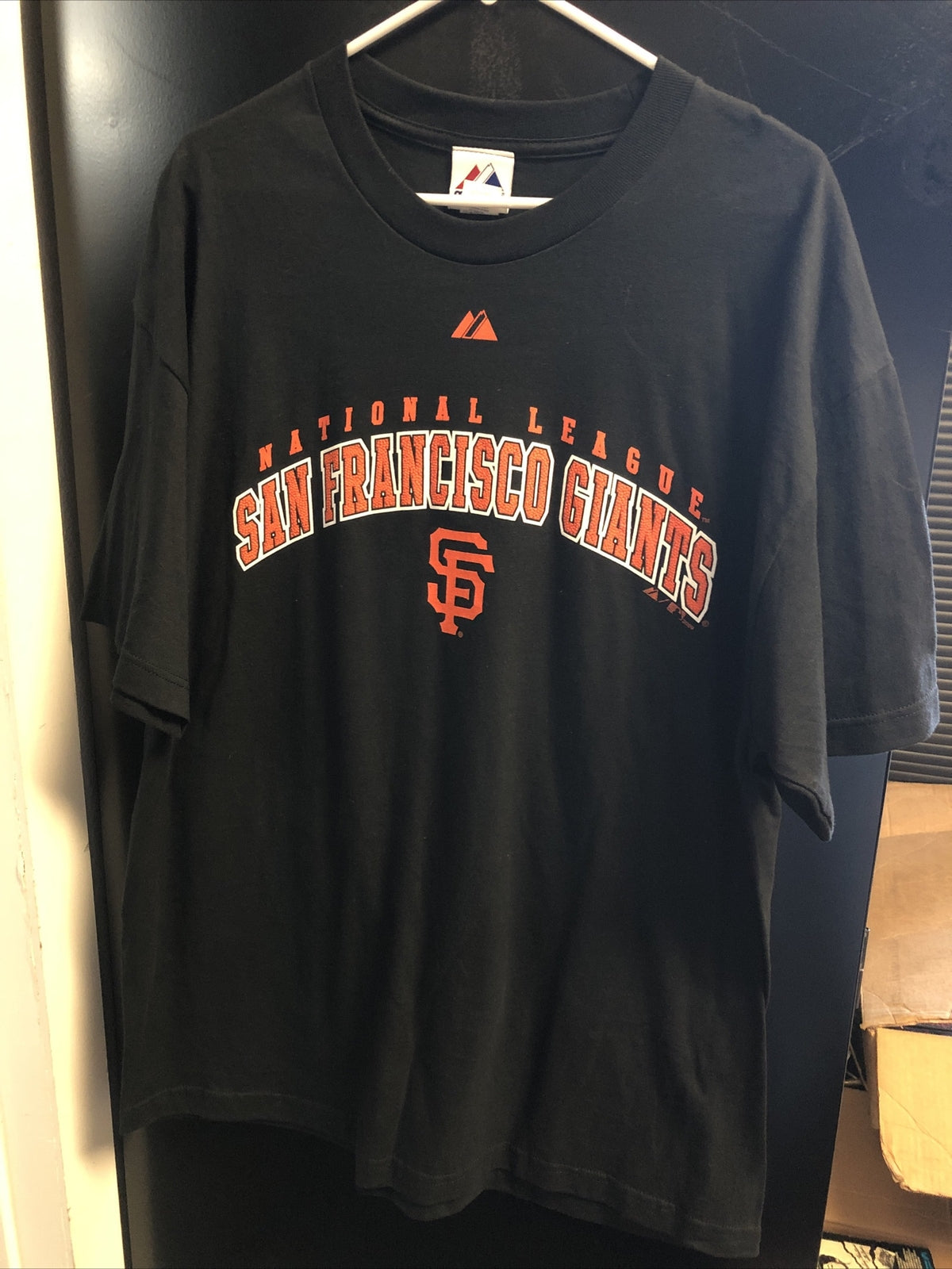 San Francisco Giants National League Black T-Shirt Size XL0