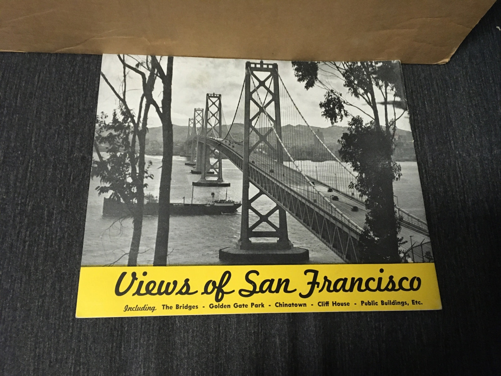 60s Souveir View Book Of San Francisco E. A. Burbank Great Looking1