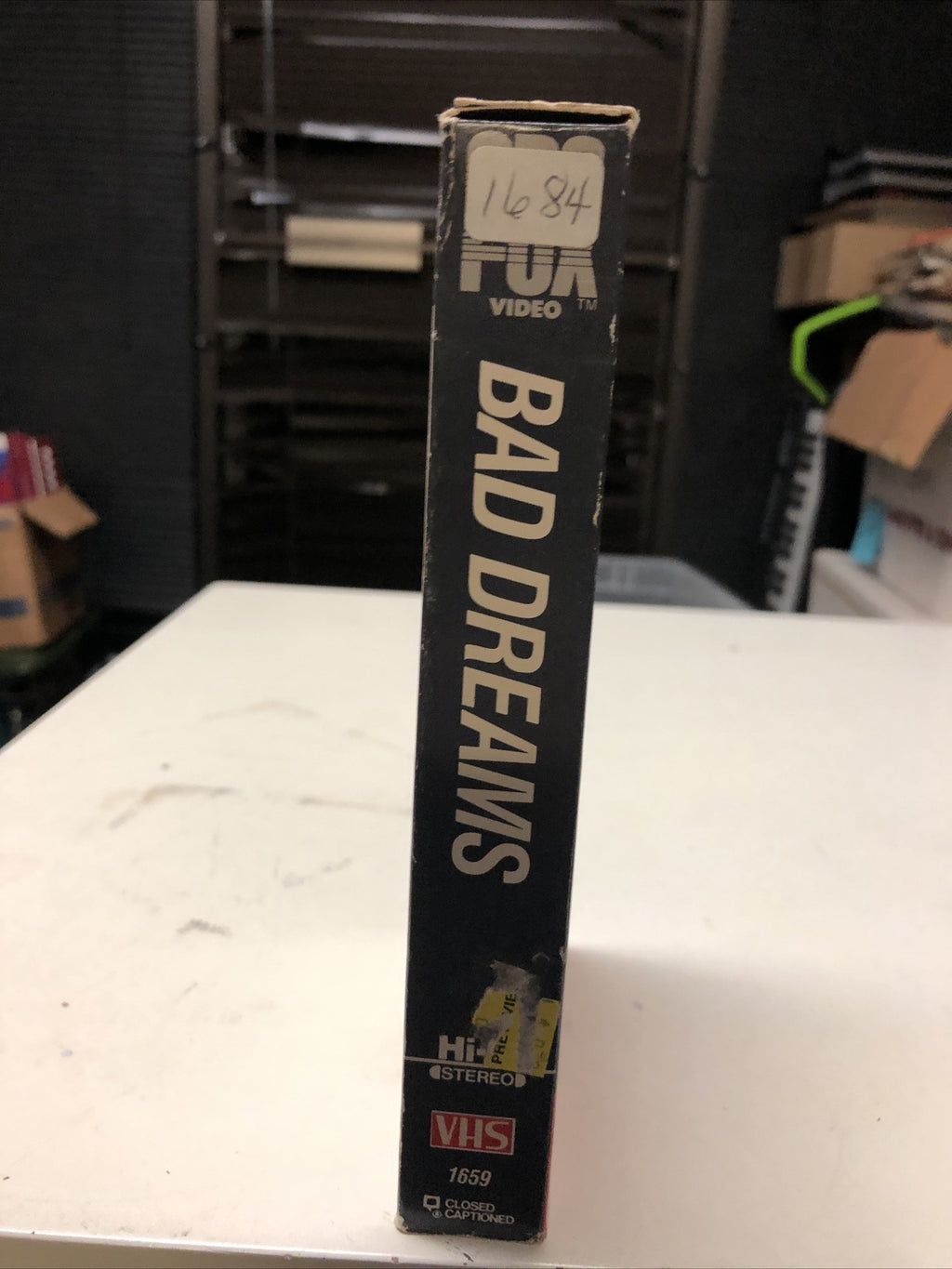 Bad Dreams VHS, 1988 Jennifer Rubin, Rare Horror Cult Classic Thriller B List1