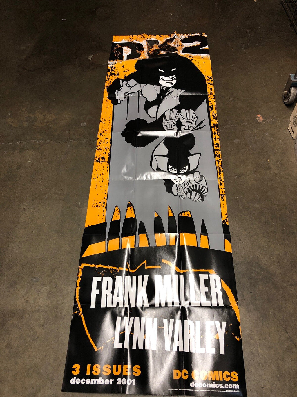 Batman Dark Knight2 DK2 Promo Displayposter 2001Frank Miller Lynn Varley DC Rare0