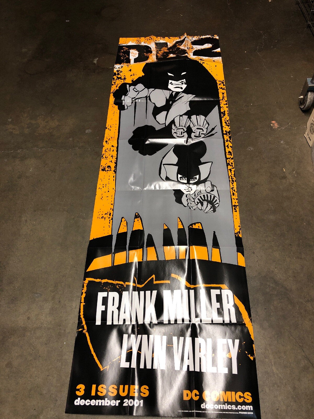 Batman Dark Knight2 DK2 Promo Displayposter 2001Frank Miller Lynn Varley DC Rare0