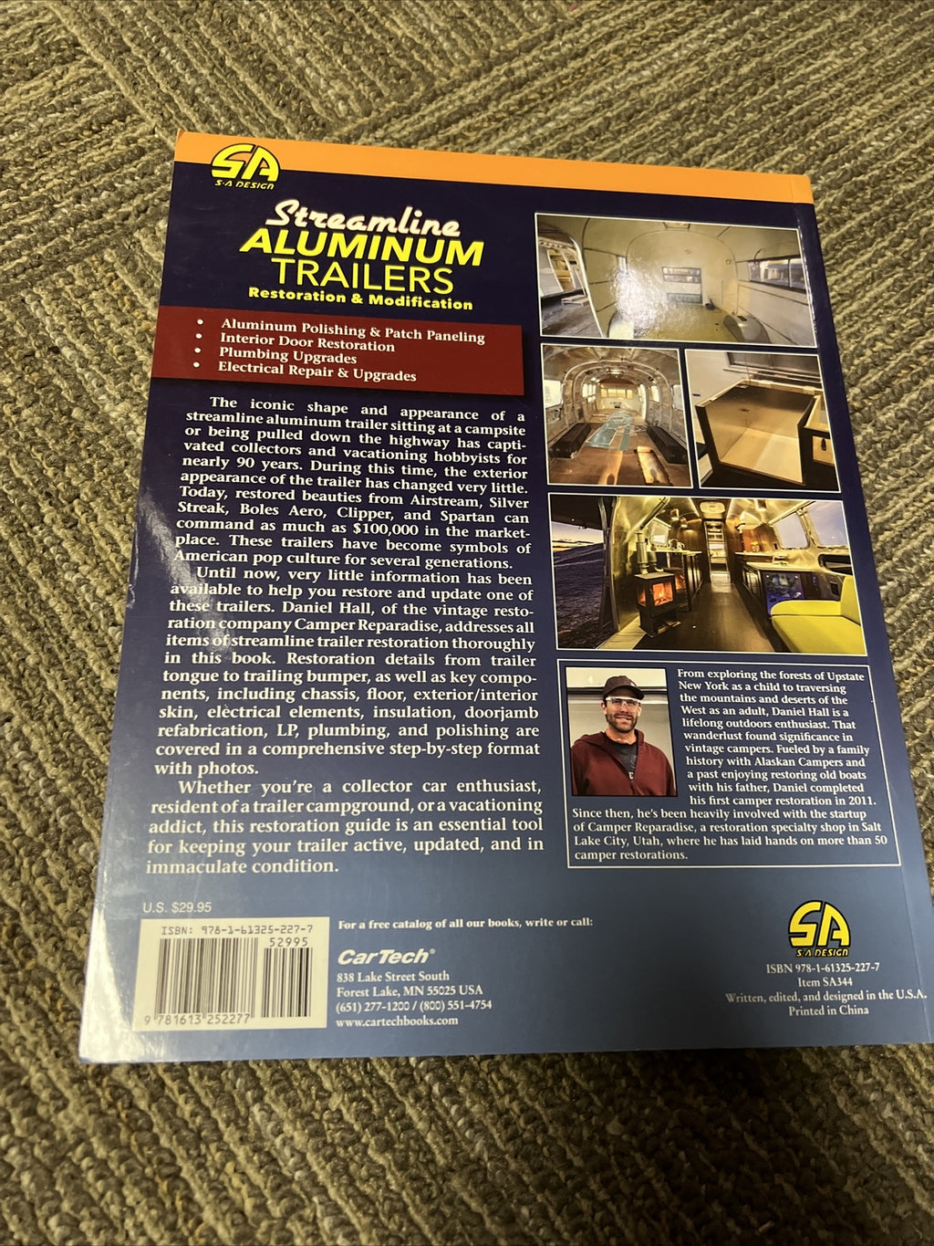 Streamline Aluminum Trailers: Restoration & Modification Daniel Hall How To Book5