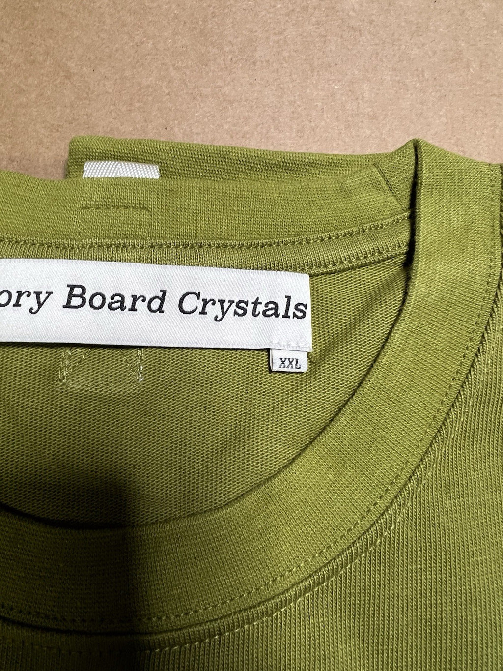Advisory Board Crystals ABC  Size XXL  Long Sleeve Mushroom Moss Green2