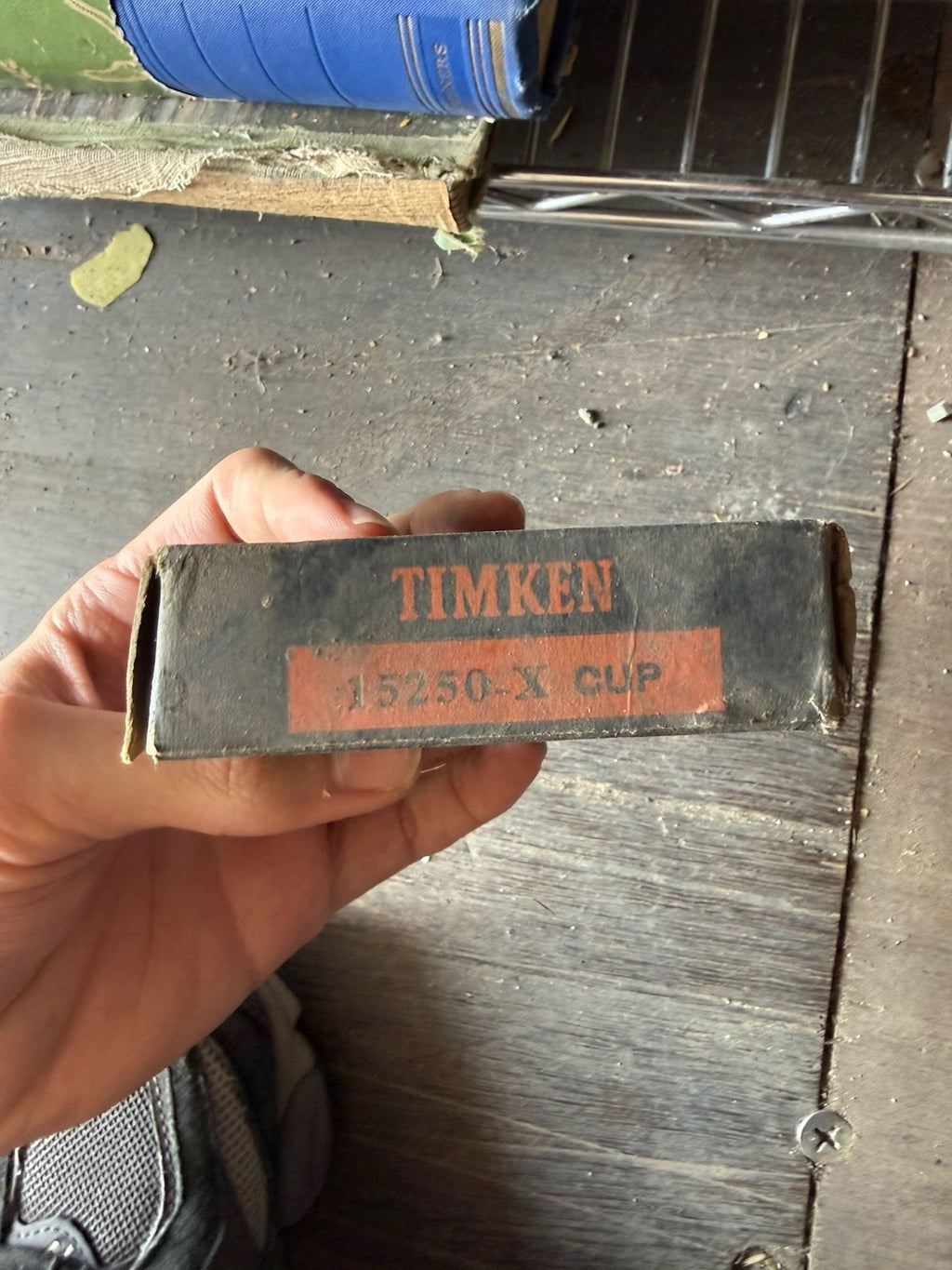 NEW Timken 15250-X Tapered Roller Bearing Cup NOS Made in USA 15250X Cup1