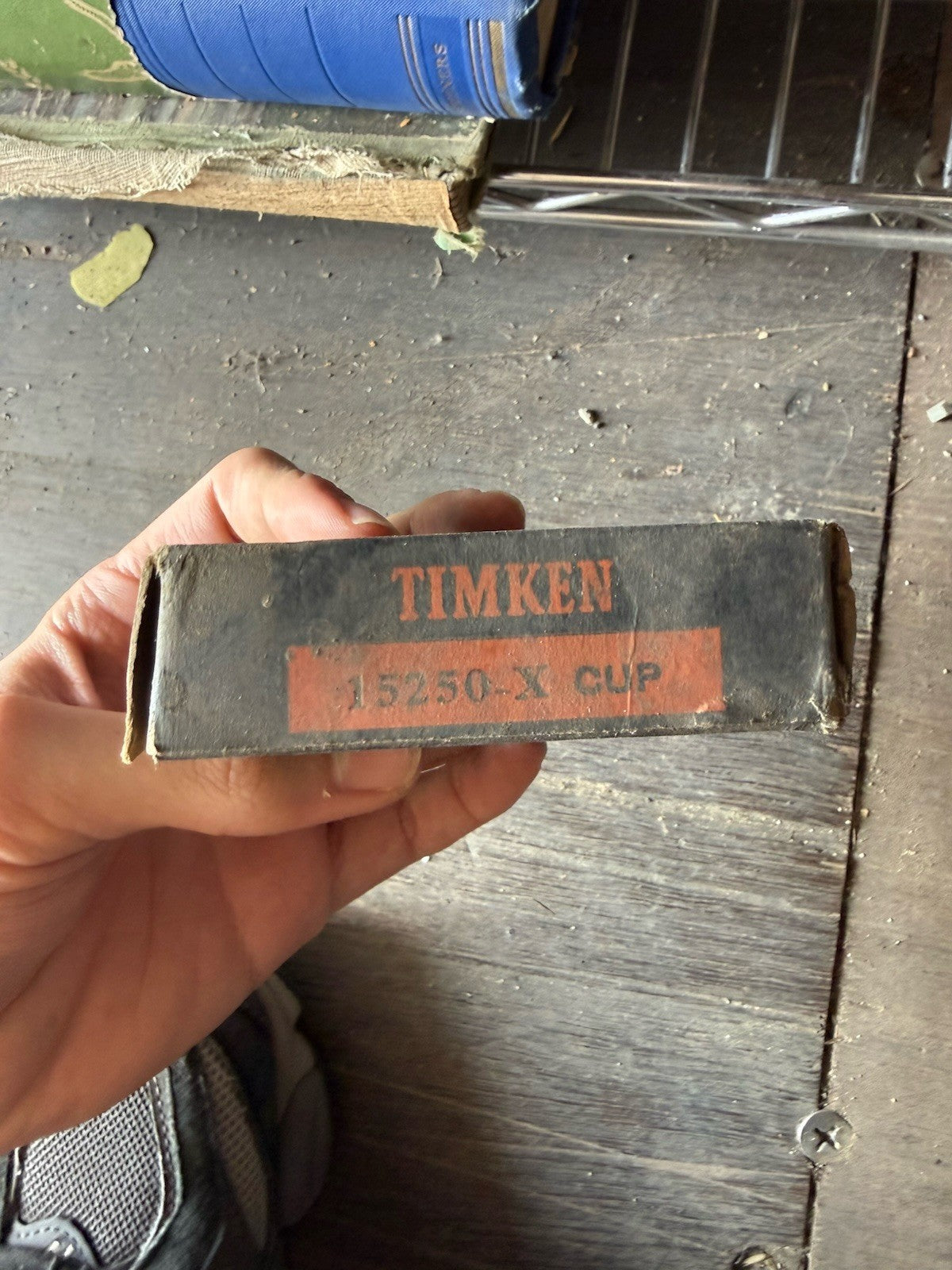 NEW Timken 15250-X Tapered Roller Bearing Cup NOS Made in USA 15250X Cup1